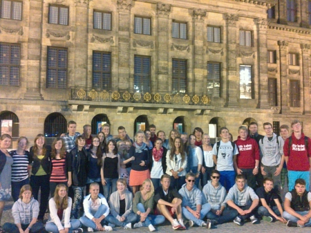 Gruppenbild Tutfahrt Amsterdam