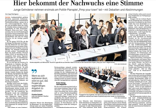 Hier bekommt der Nachwuchs eine Stimme&nbsp;&copy;&nbsp;HAZ Gehrden