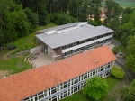 West- und Mittelbau von oben